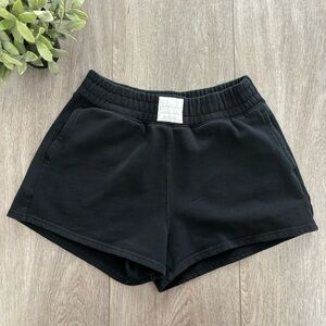 Hollister Size S Ultra High Rise Black Sweatshorts